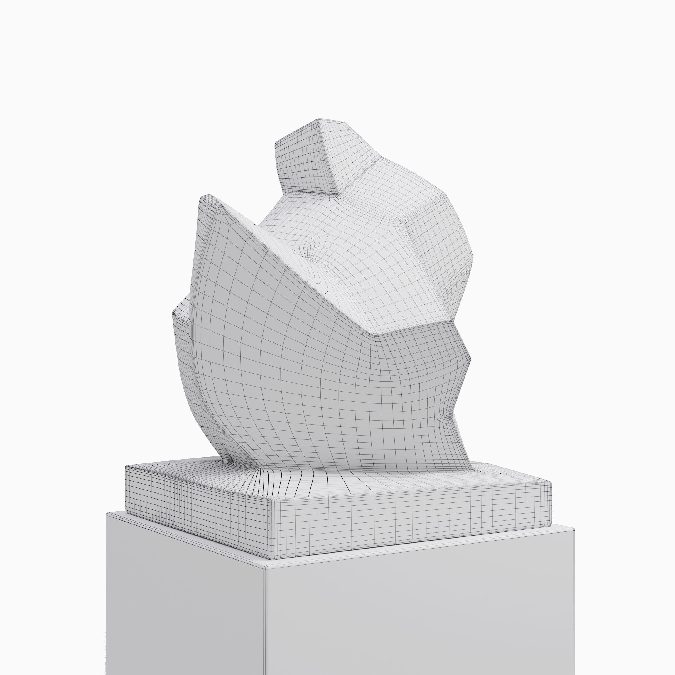 Criver Sculpture 3D model_5