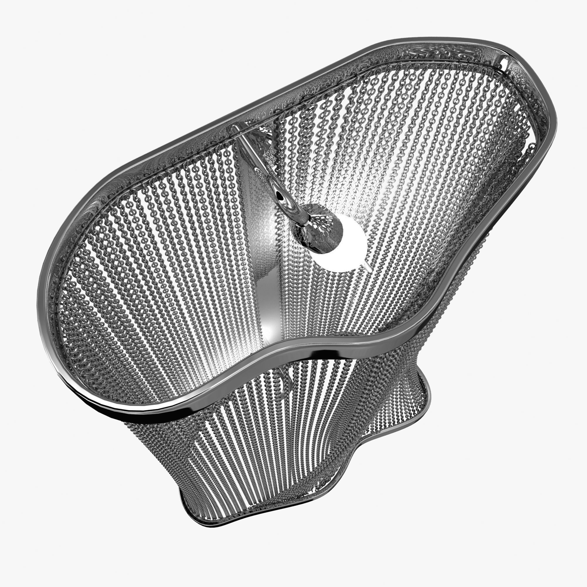 Terzani atlantis wall light 3D model_5