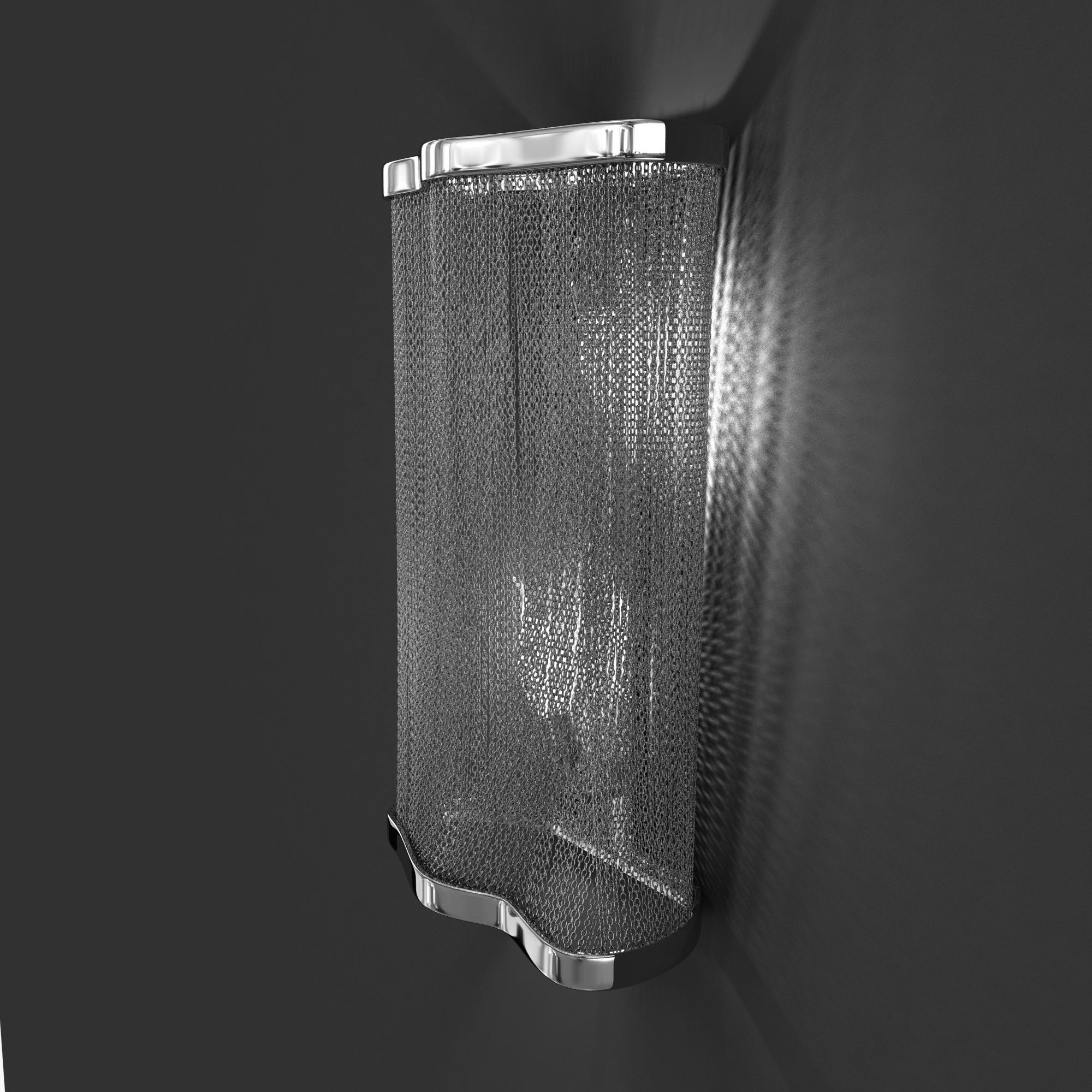 Terzani atlantis wall light 3D model_3