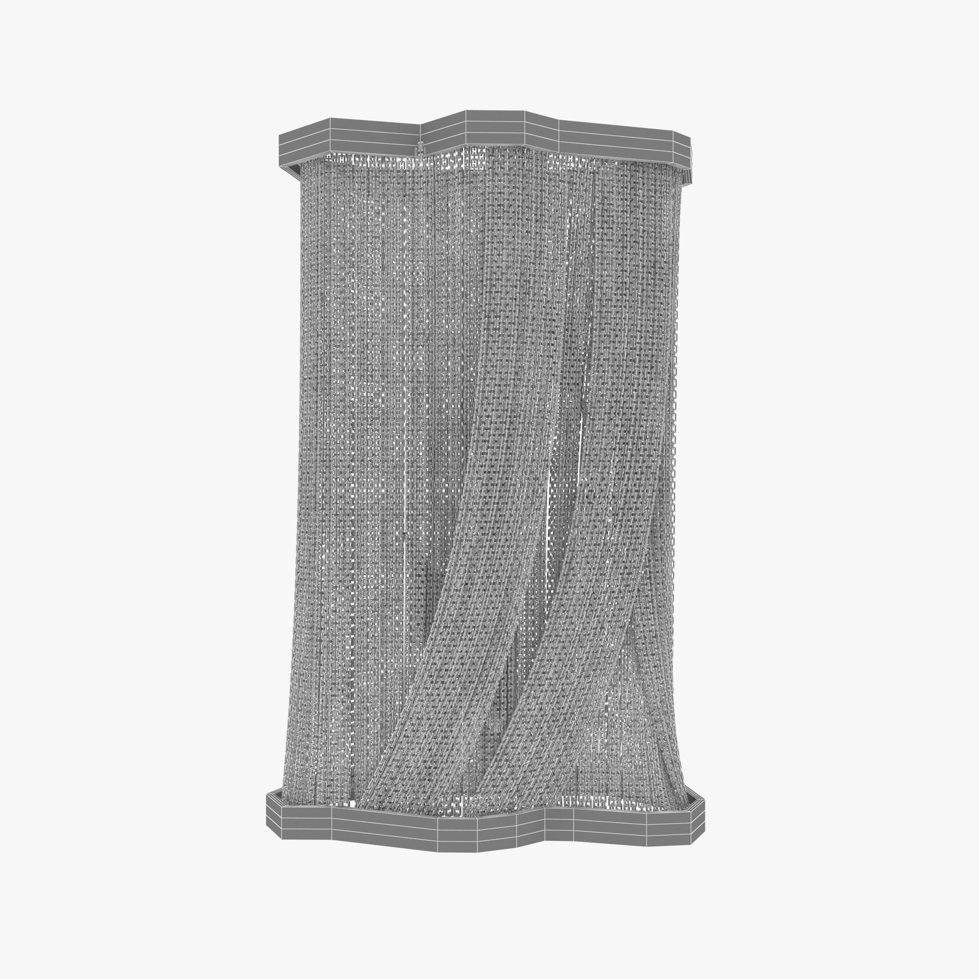 Terzani atlantis wall light 3D model_8