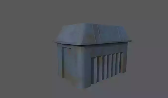 Bucket trash can