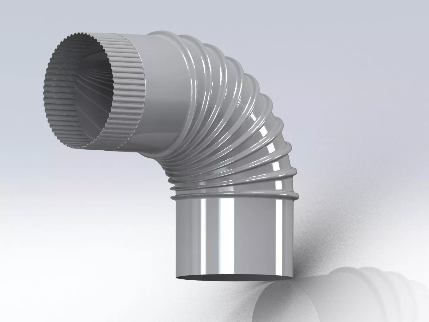 90 degree elbow Free 3D model
