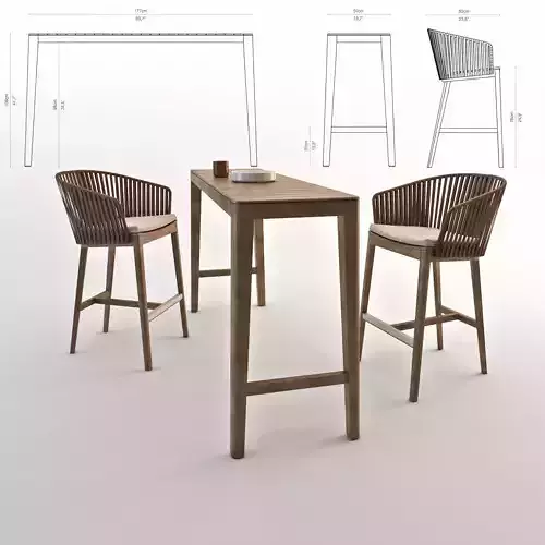 Bar Table and Chair