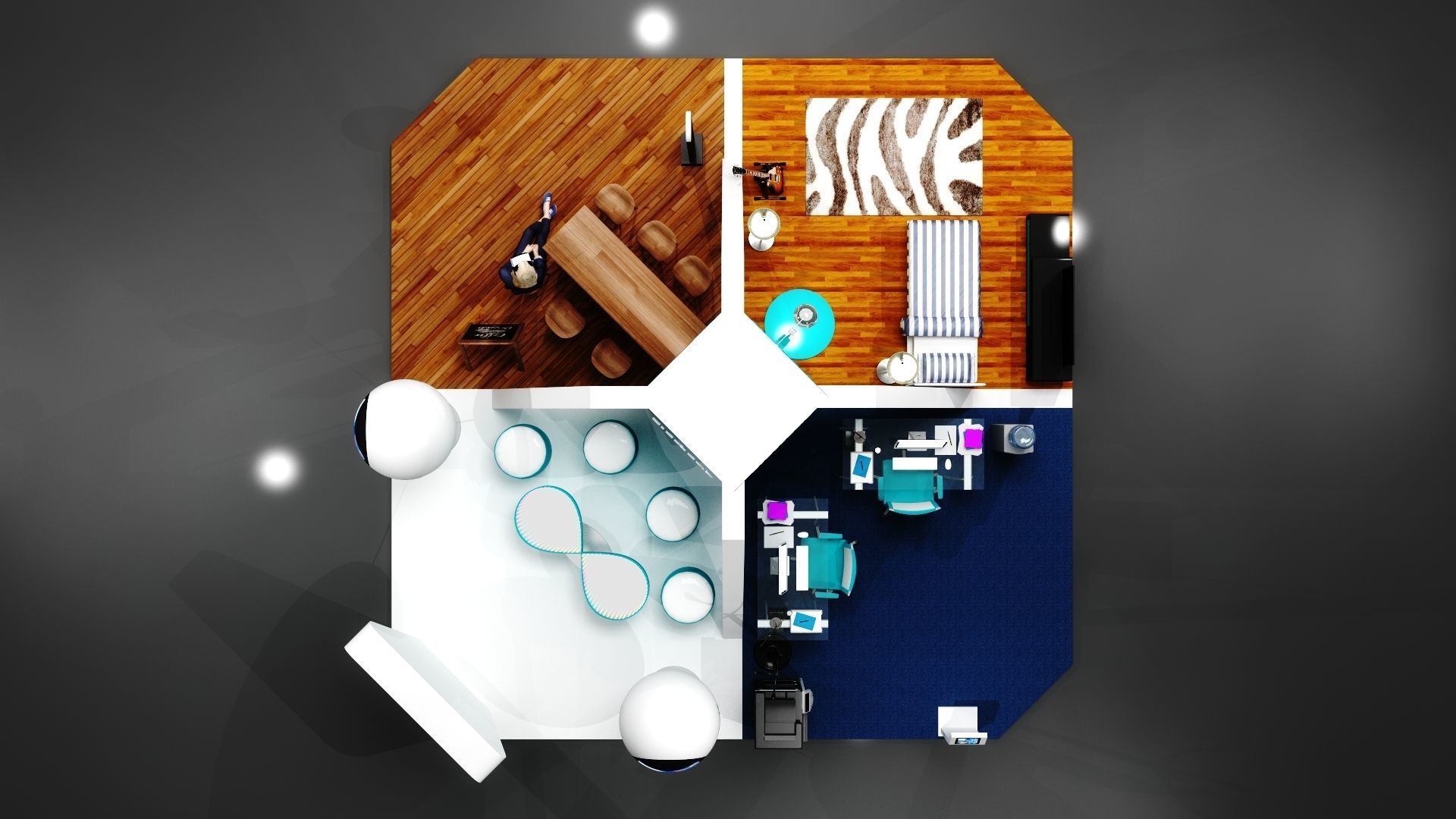 Exhibition Stand  3D model_8