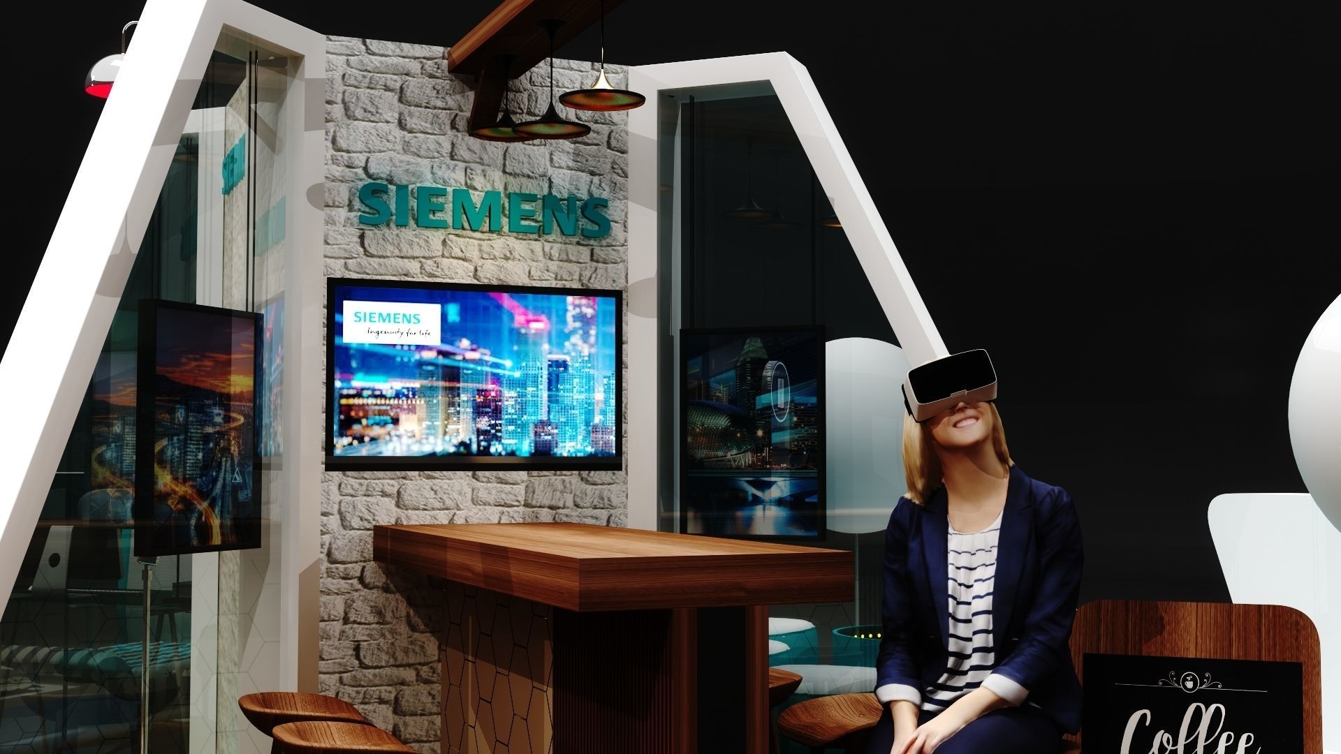 Exhibition Stand  3D model_10