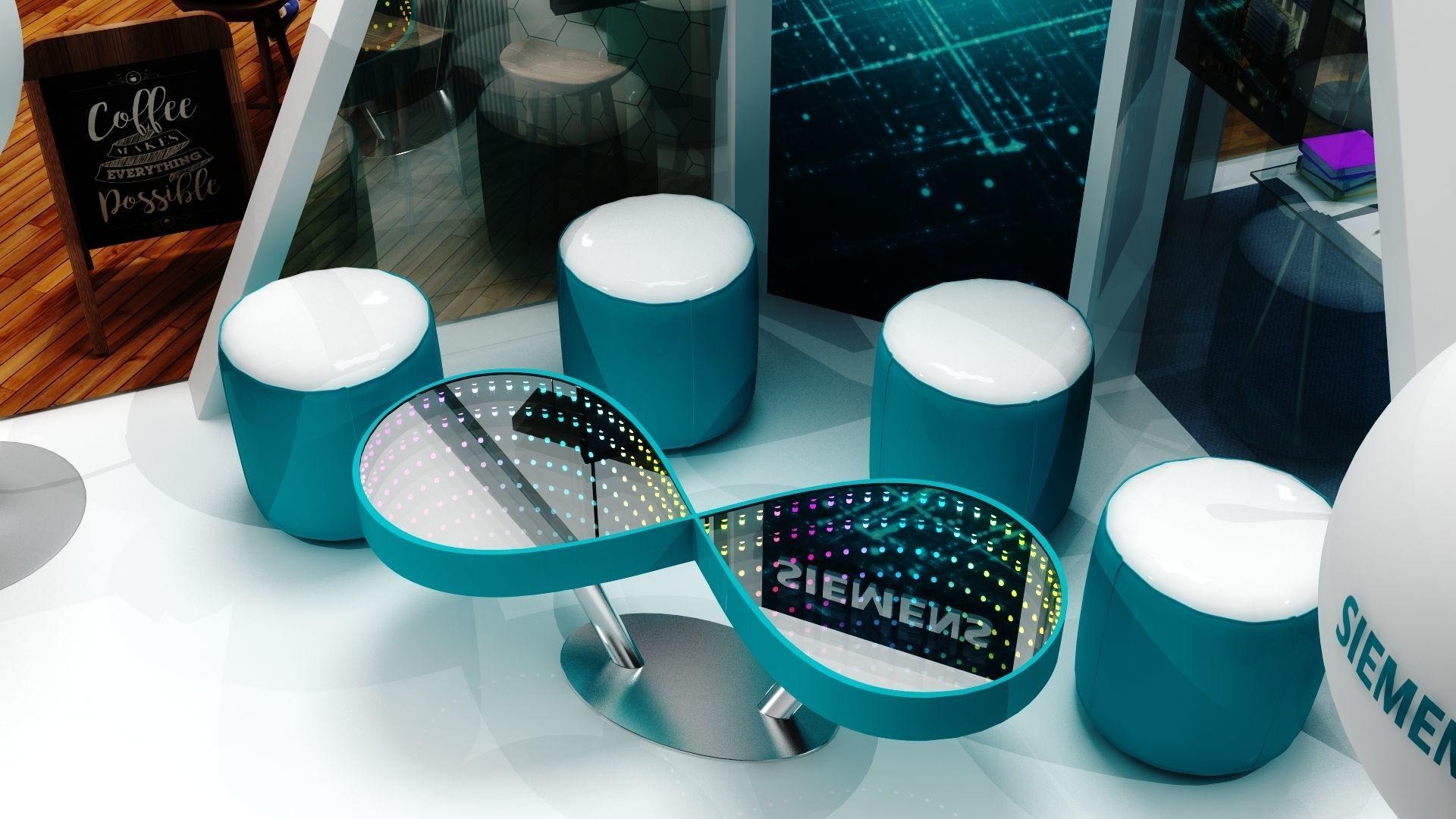 Exhibition Stand  3D model_11