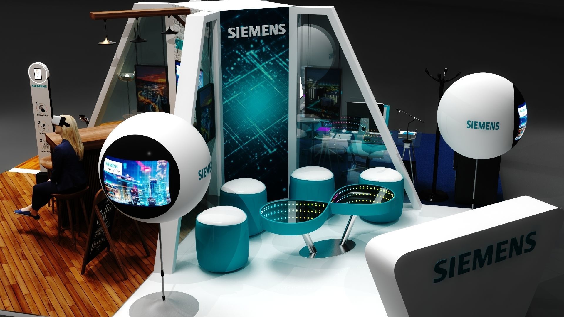 Exhibition Stand  3D model_7