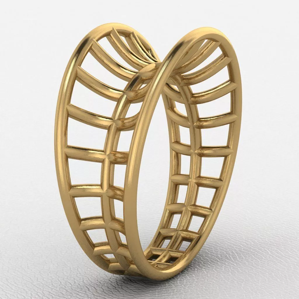 Lace ring 3D print model