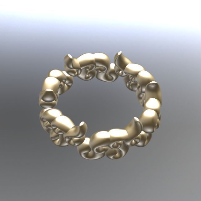 51 Six Clouds 3D print model_4