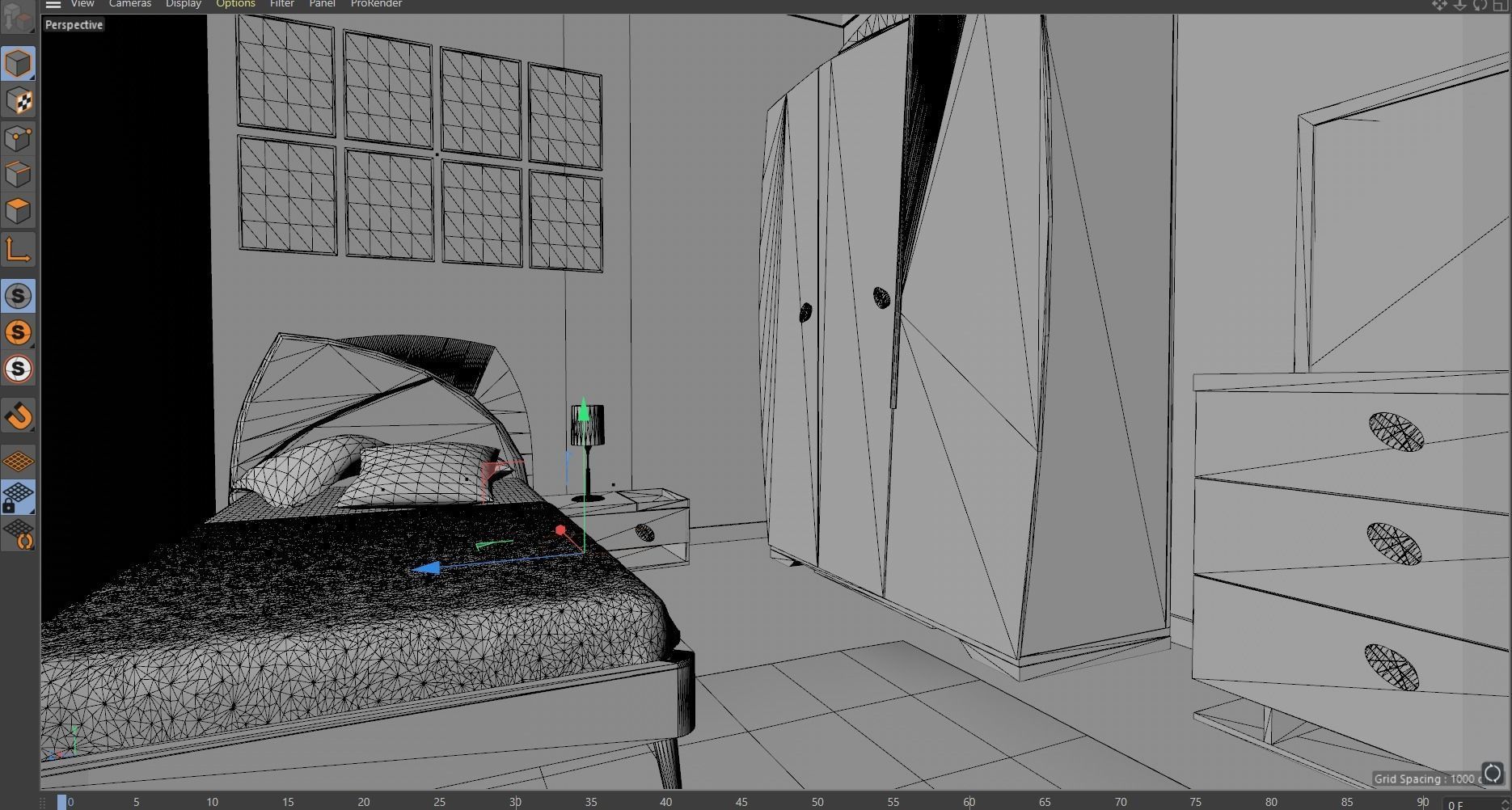 3D model childrens room 3D model_2