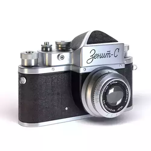 Zenit-S camera 3D model