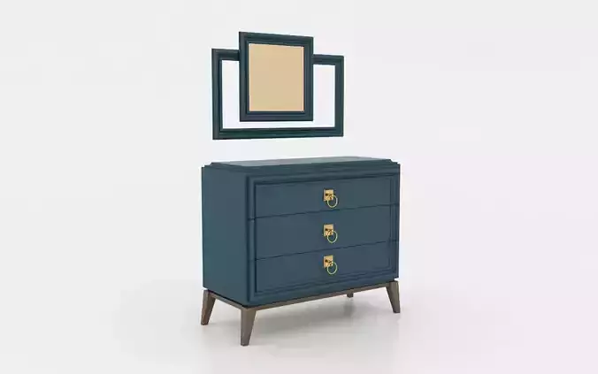 ENZA HOME  Elegante Dresser 3D Model v2