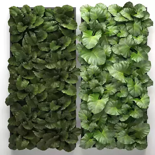 Vertical gardening 3D model