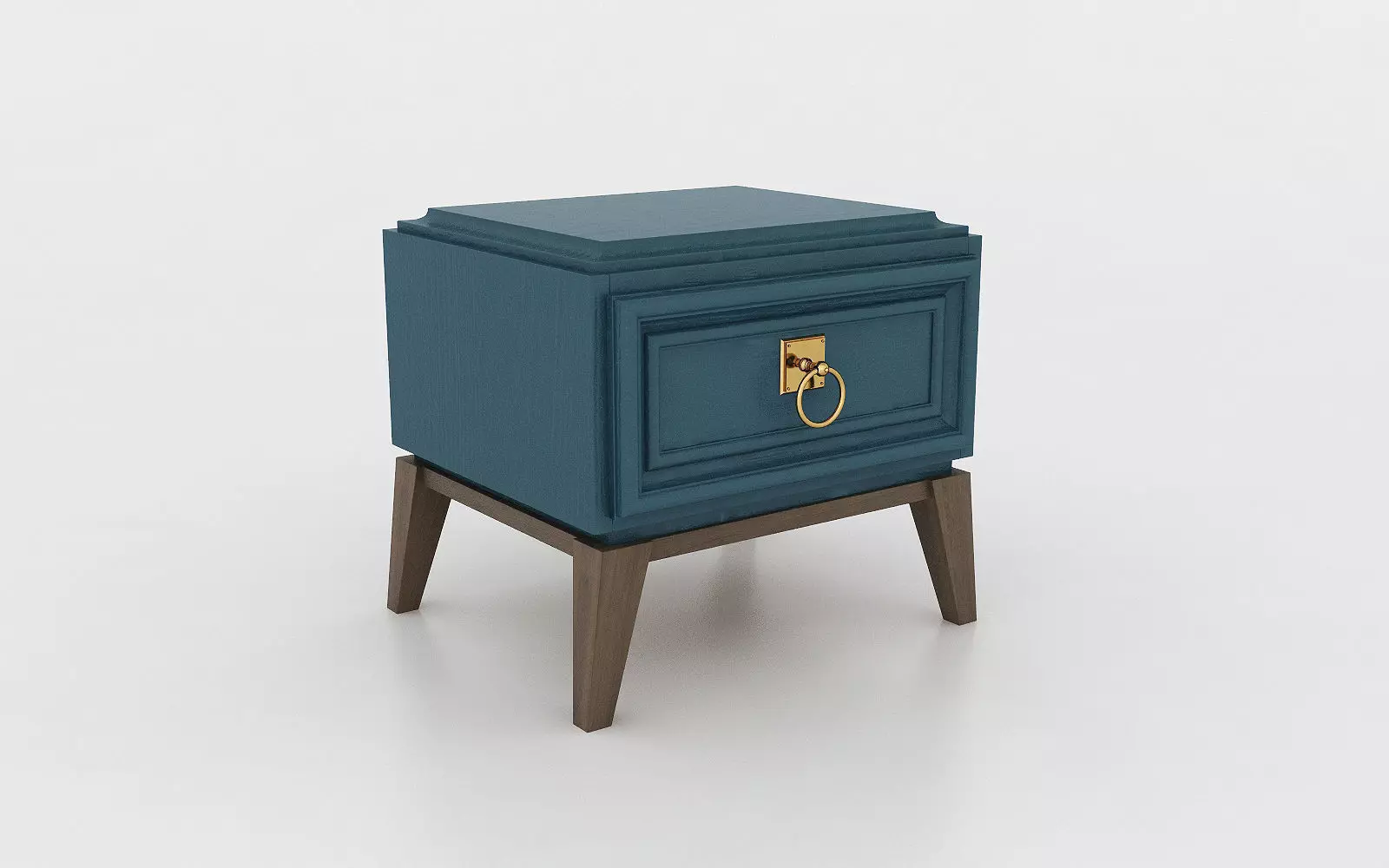 ENZA HOME  Elegante Nightstand 3D Model Free 3D model_0