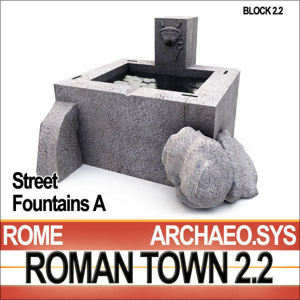Roman Town Buildings and Walls Collection _13