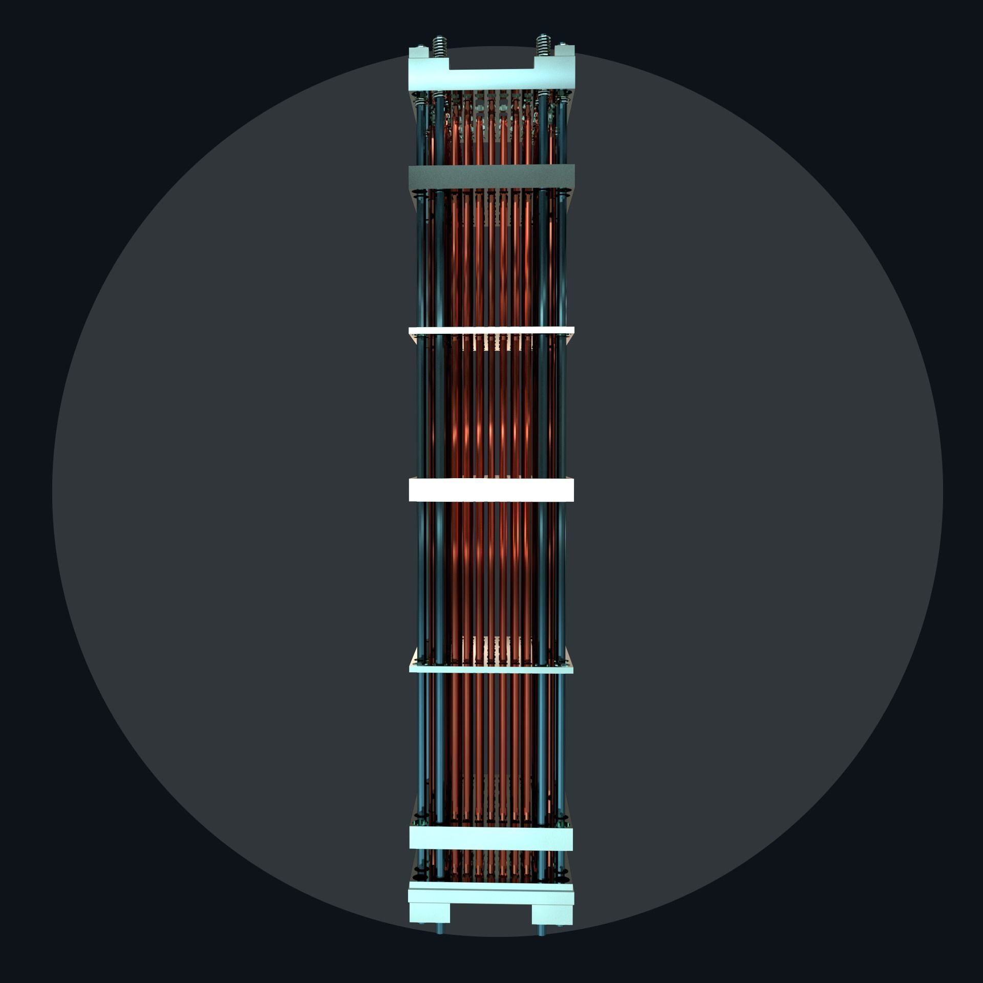 Fuel Assembly Collection Low-poly 3D model_15