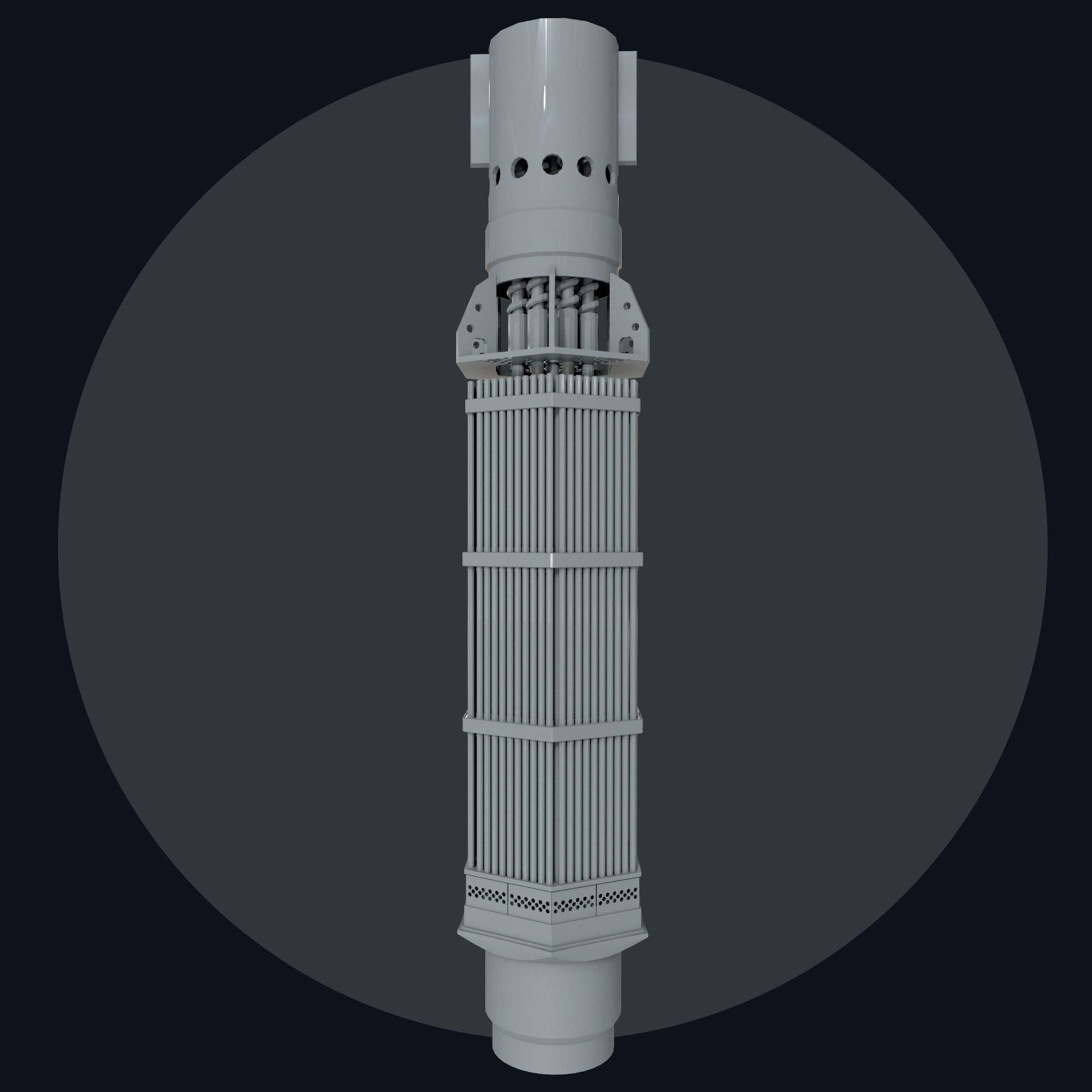 Fuel Assembly Collection Low-poly 3D model_37