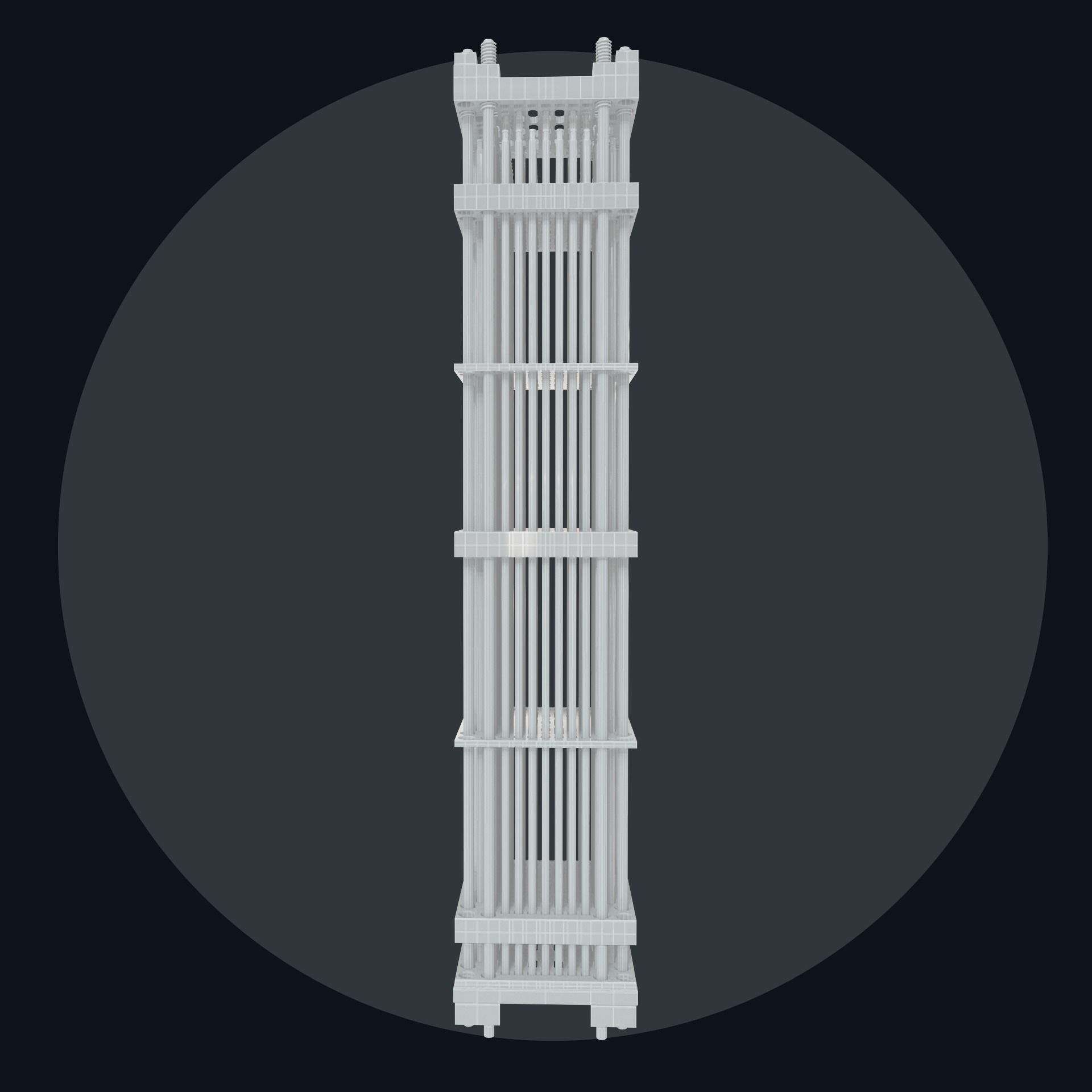 Fuel Assembly Collection Low-poly 3D model_21