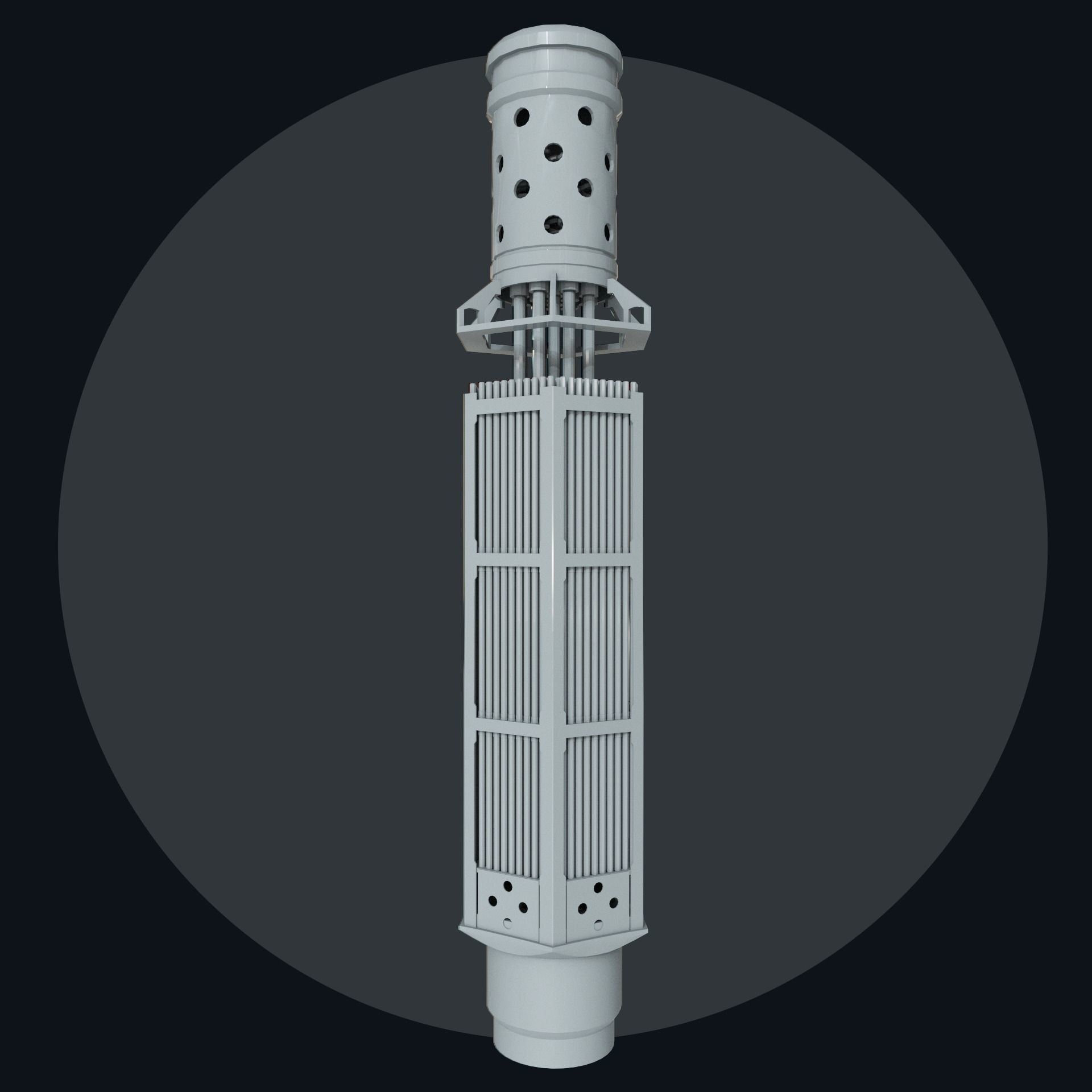 Fuel Assembly Collection Low-poly 3D model_27