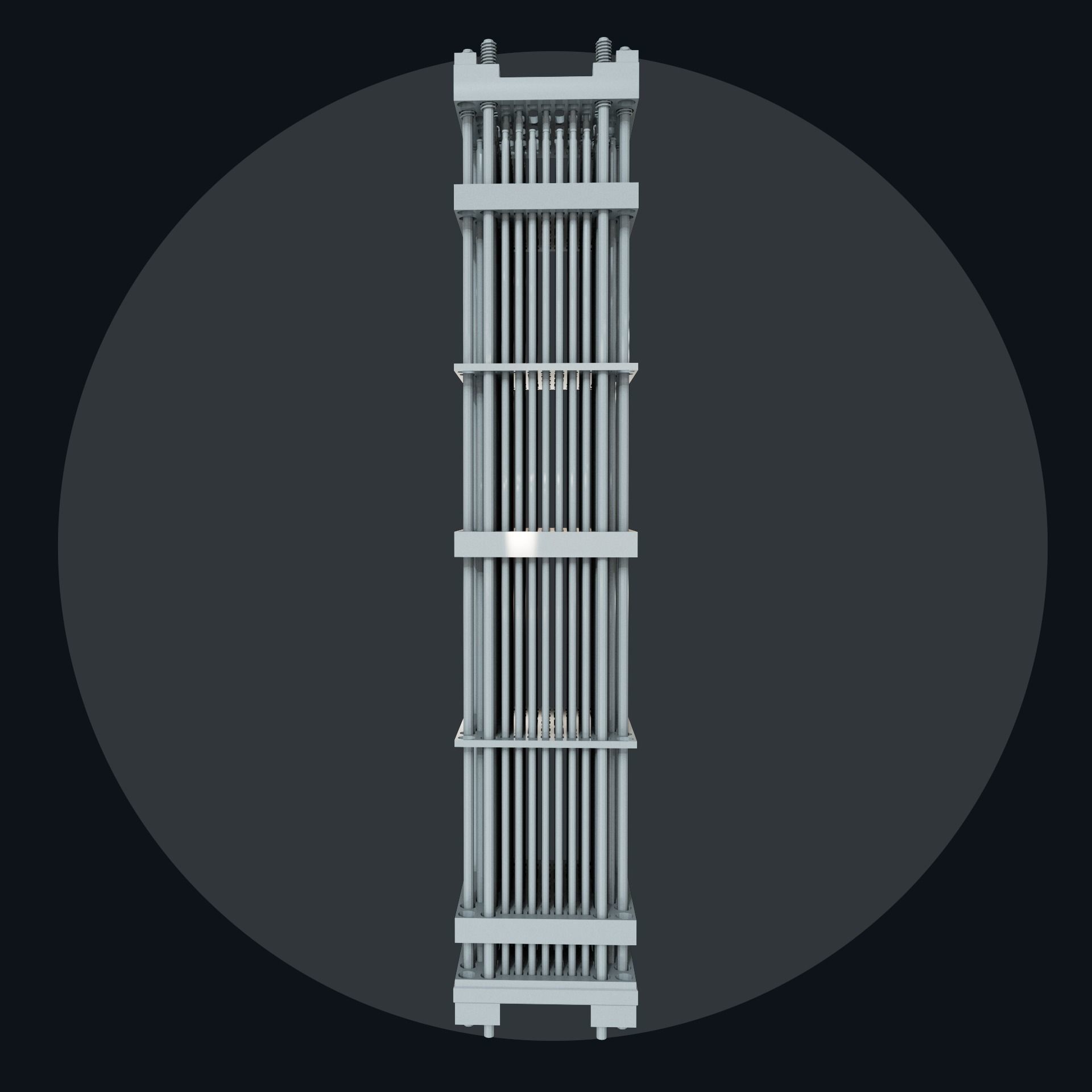 Fuel Assembly Collection Low-poly 3D model_19