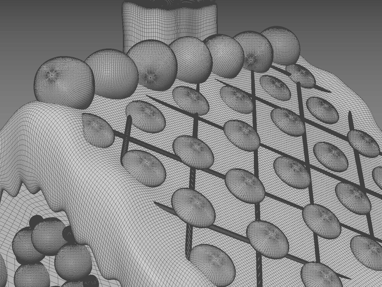 Gingerbread House 3D model_18