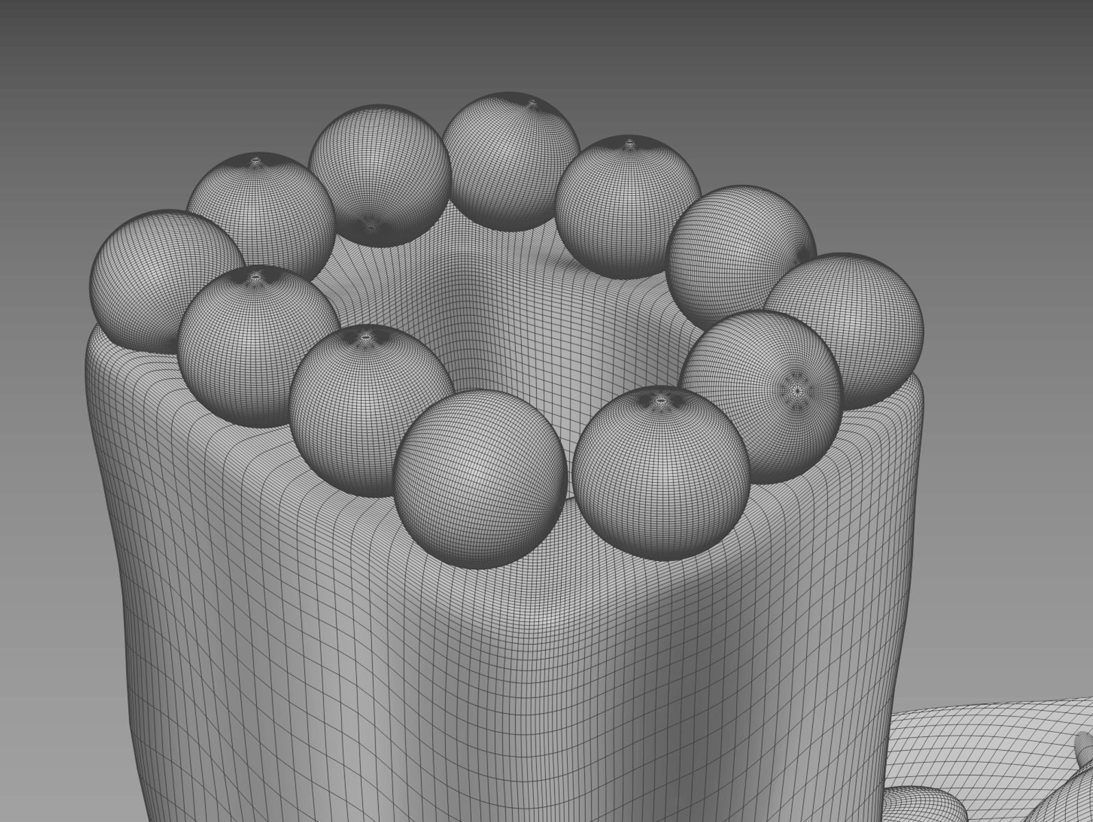 Gingerbread House 3D model_16