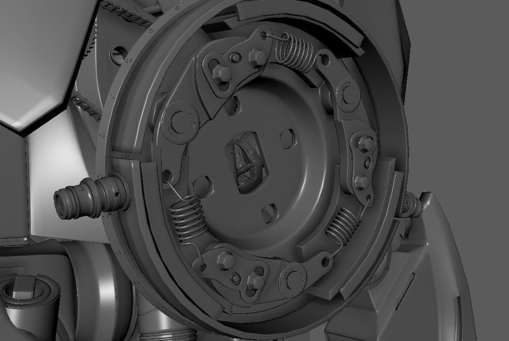 Robot 3D model_17