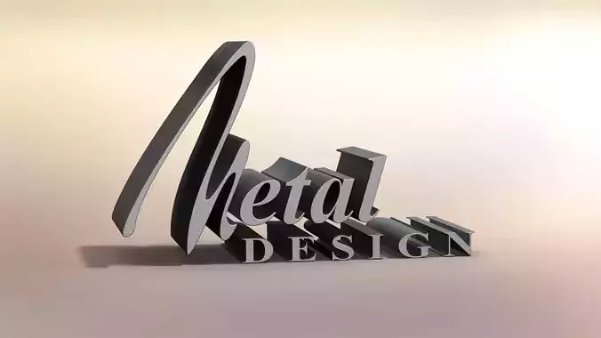 MetalDESIGN metal design logo