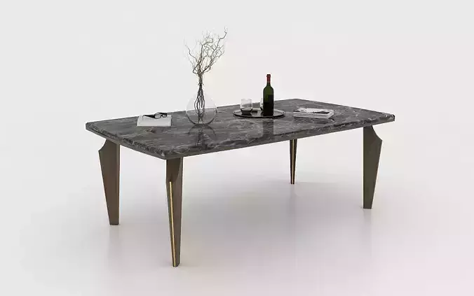 ENZA HOME  Elegante Table 3D Model