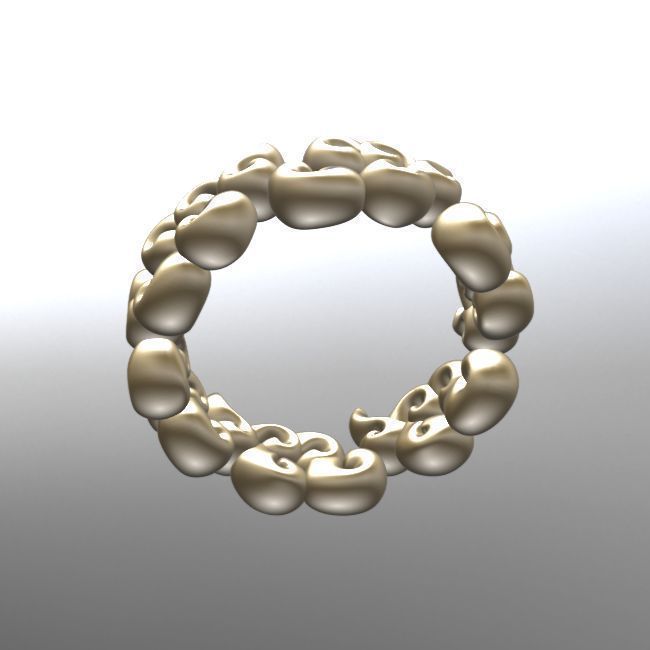 59 Six Clouds 3D print model_3