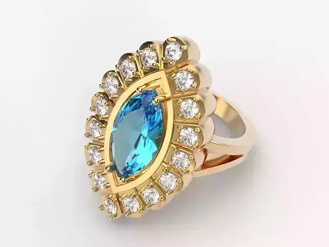 Woman ring 25