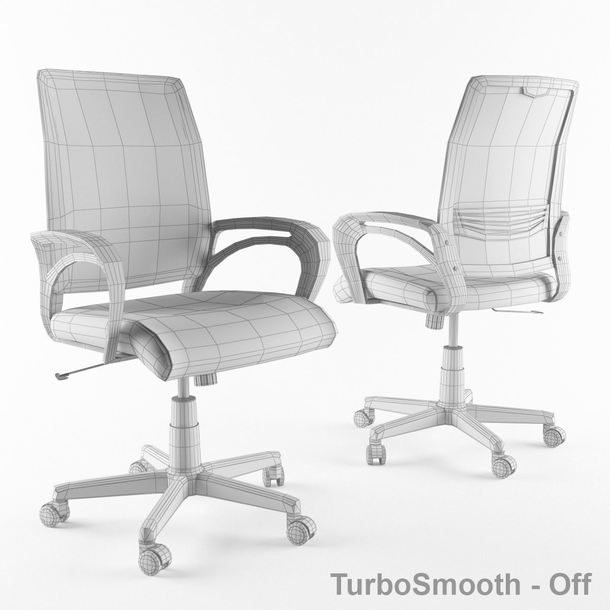 Office Chair - Pointex SHAPE 3D model_6