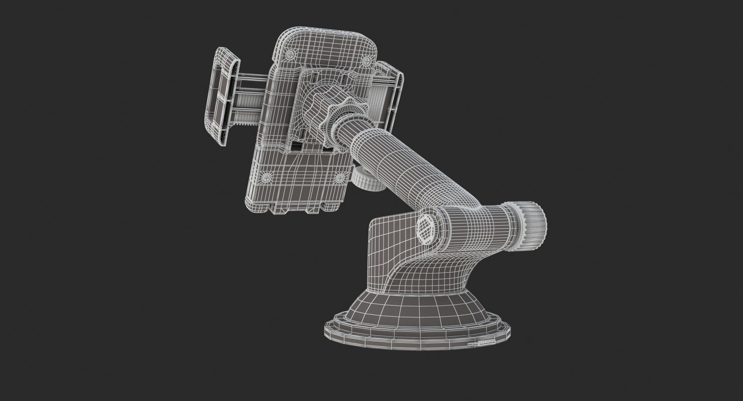 Car Holder 3D model_9