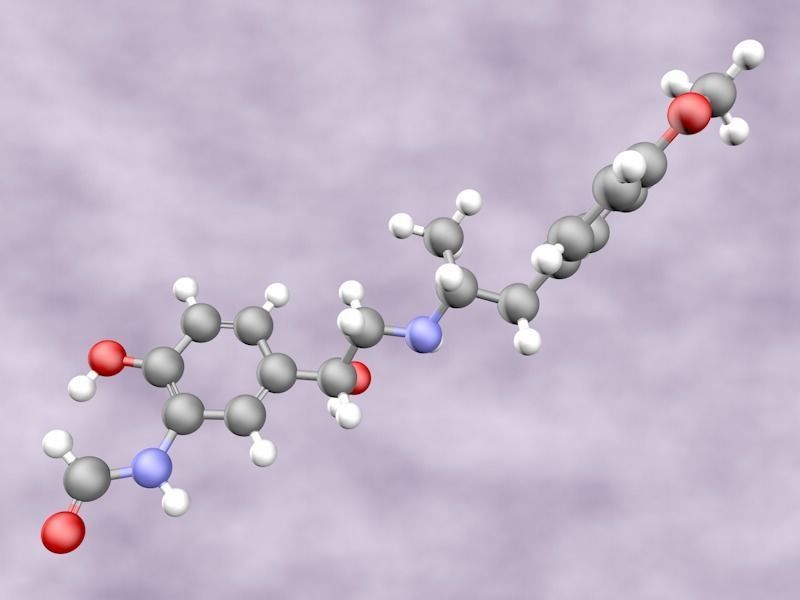 Collection of long-acting beta-2 agonists 3D model_1