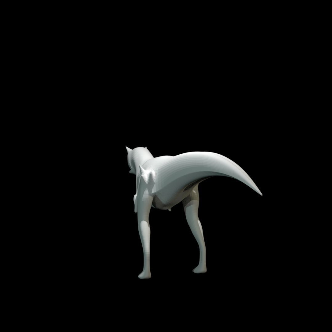 Low-poly Carnotaurus dinosaur Low-poly 3D model_16