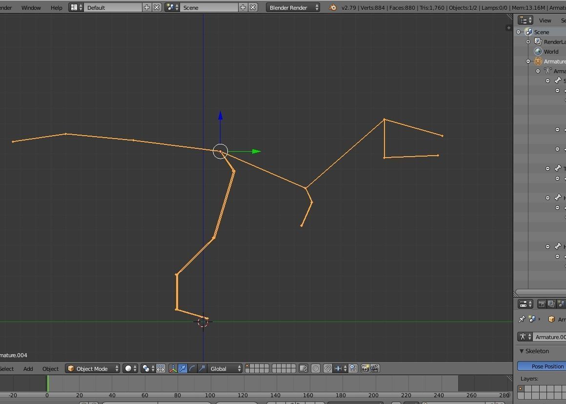 Low-poly Carnotaurus dinosaur Low-poly 3D model_45