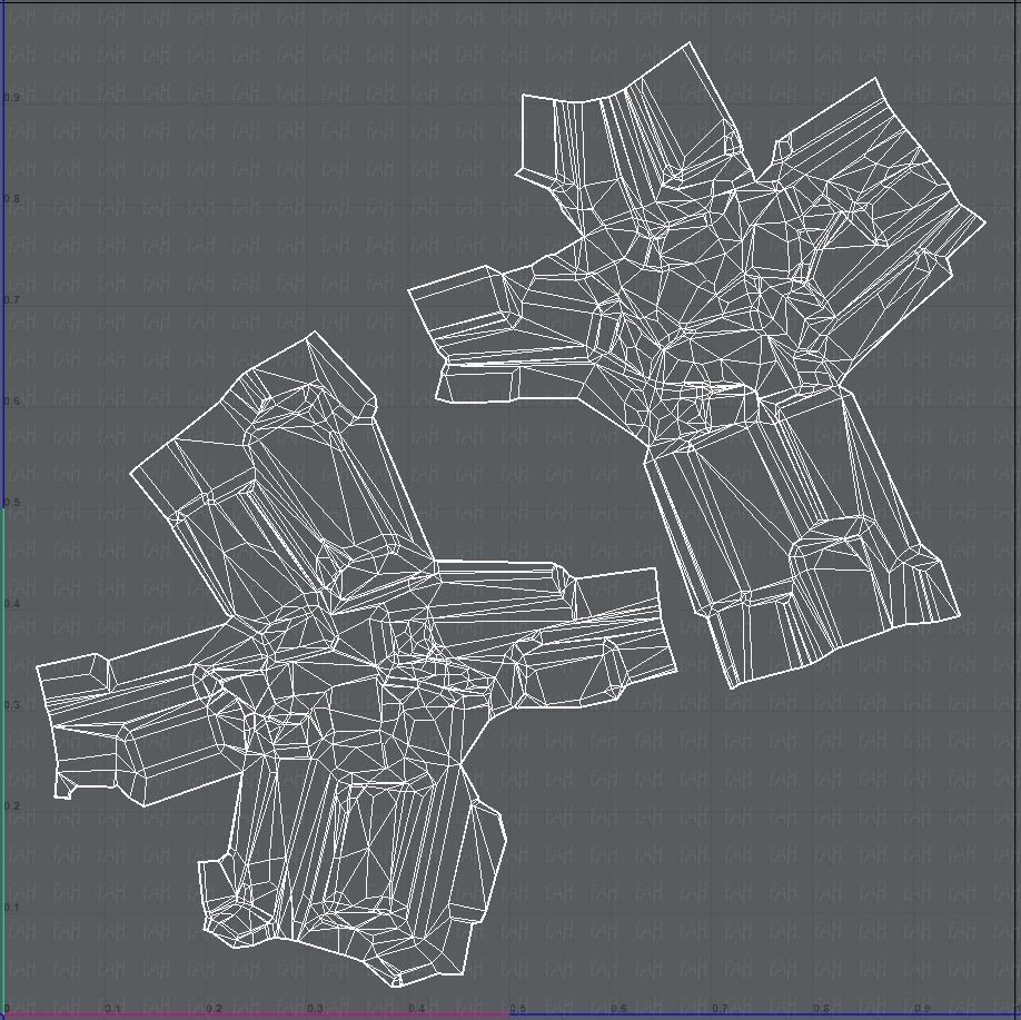 Rock V03 Low-poly 3D model_41