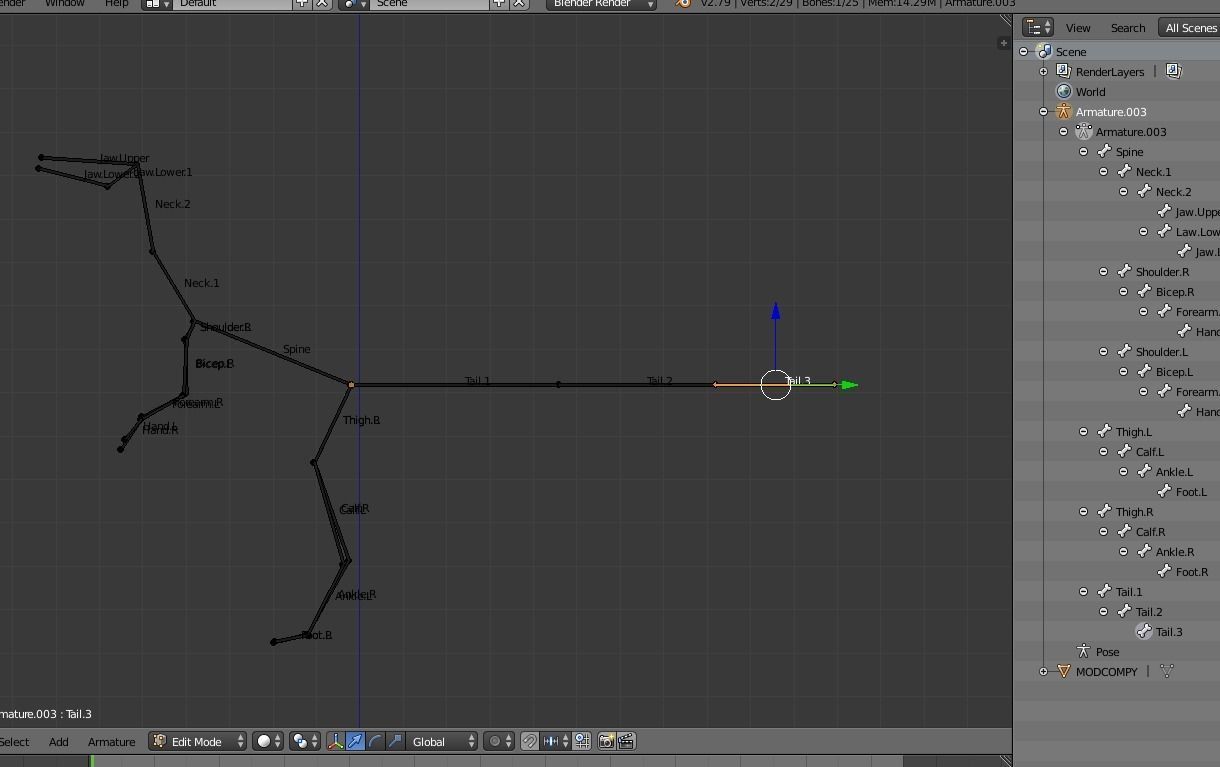 Low-poly Compy dinosaur Low-poly 3D model_45