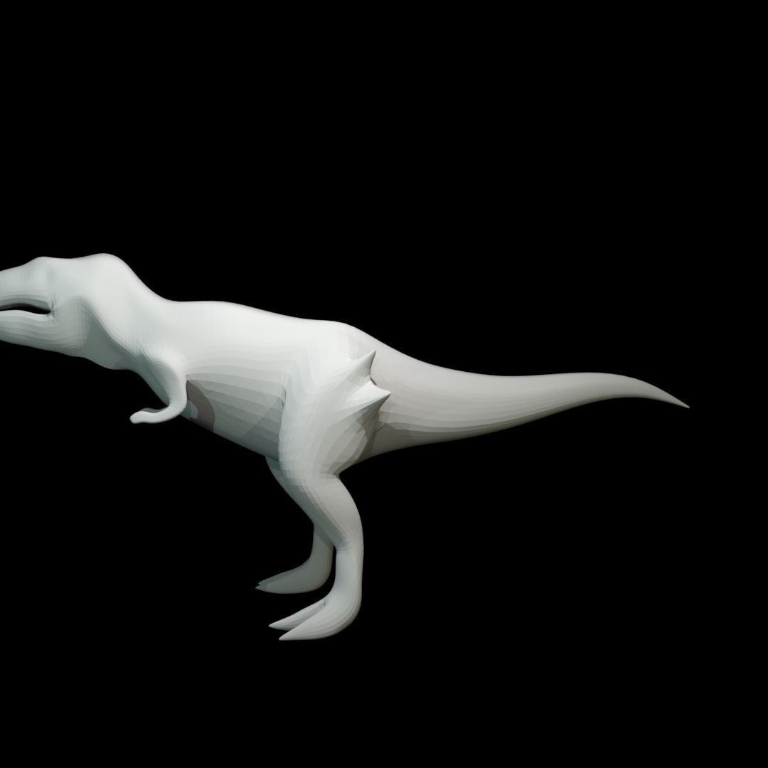 Low-poly Tyrannosaurus Rex Low-poly 3D model_24