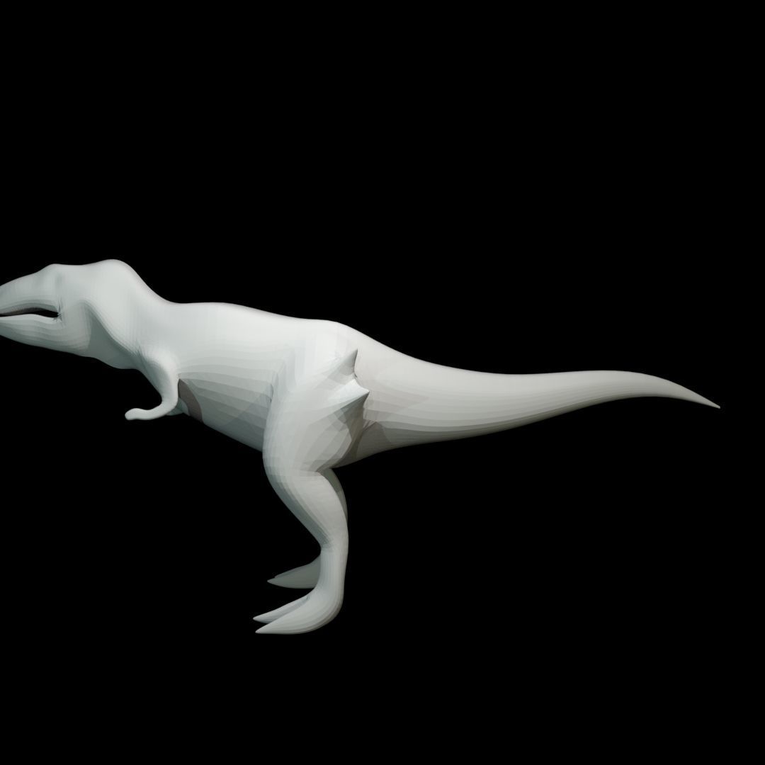 Low-poly Tyrannosaurus Rex Low-poly 3D model_23