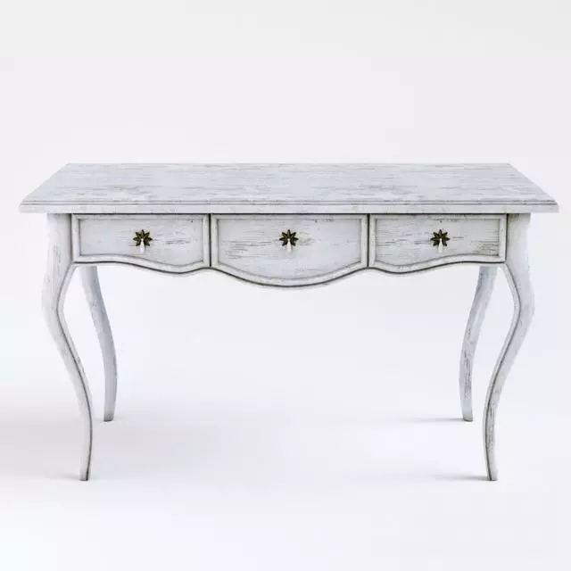 Classic console table1700A 3D model_0