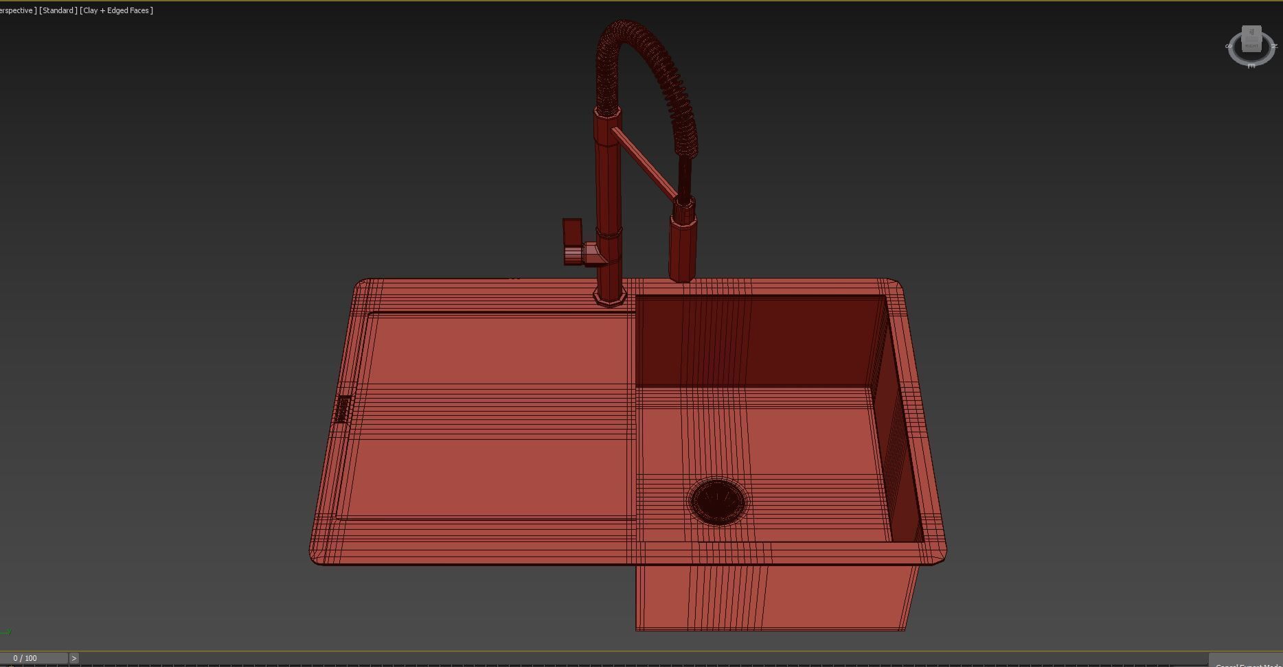 Franke Maris MRG 211-77 Sink with faucet Franke fox pro 3D model_3