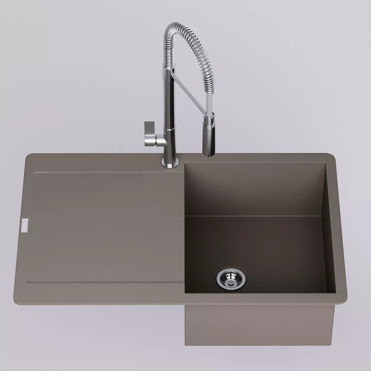 Franke Maris MRG 211-77 Sink with faucet Franke fox pro 3D model_0