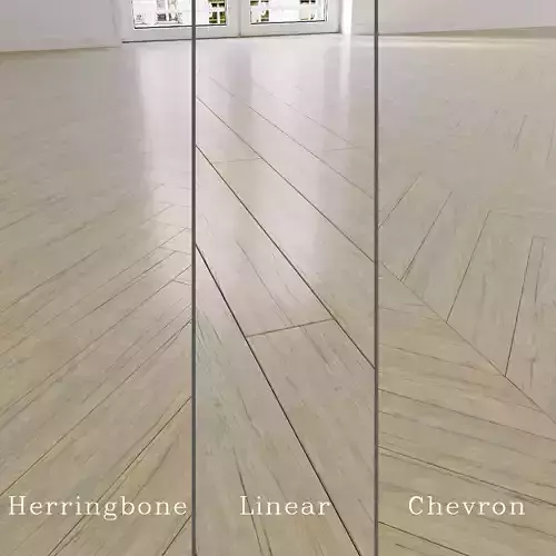 Parquet board natural wood