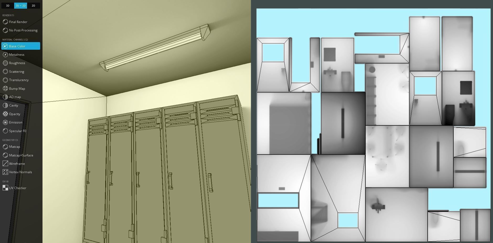 Low-Poly Break Room - Animated Low-poly 3D model_21