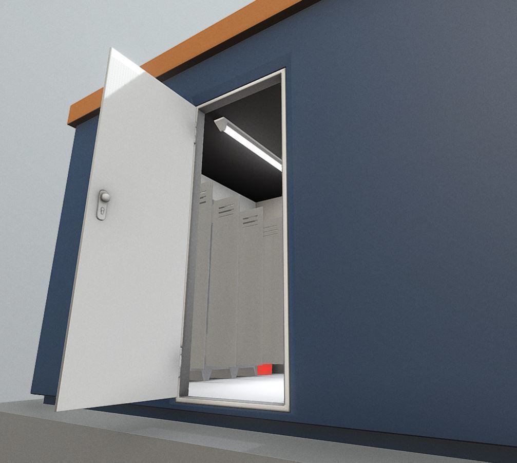 Low-Poly Break Room - Animated Low-poly 3D model_6