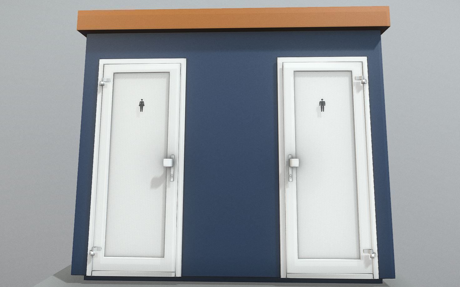 Low-Poly Break Room - Animated Low-poly 3D model_7