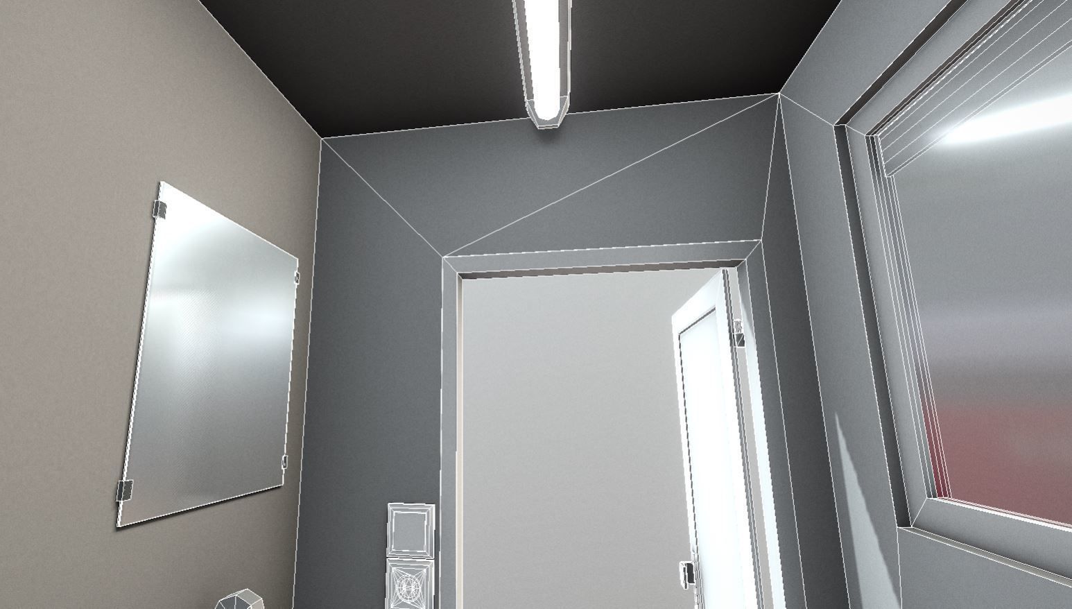 Low-Poly Break Room - Animated Low-poly 3D model_4