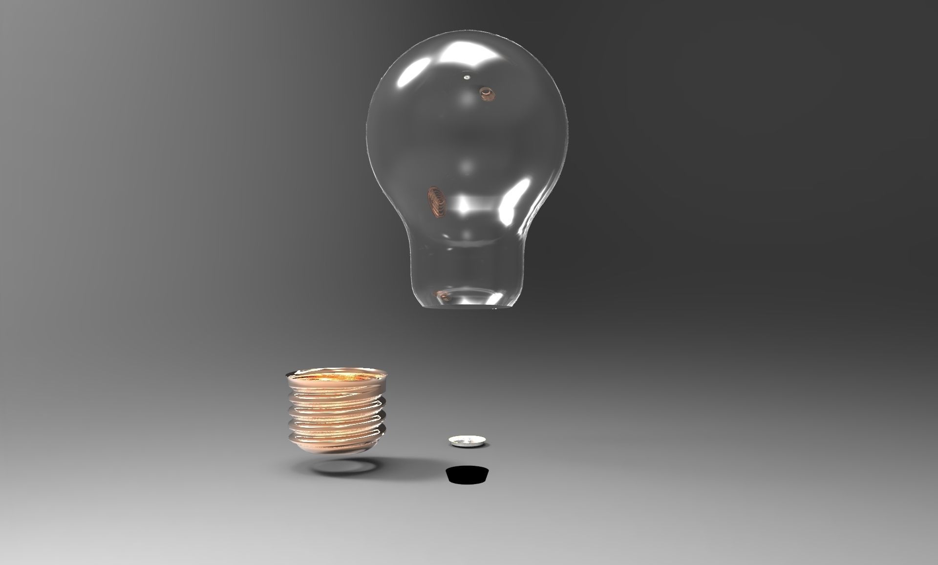Lightbulb light bulb Free 3D model_1