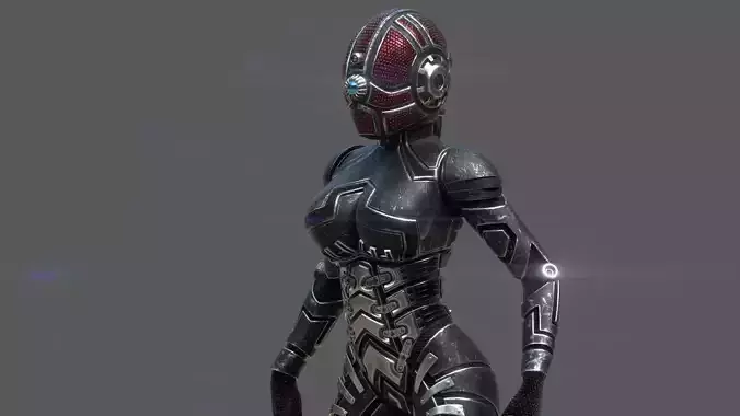 Armored girl